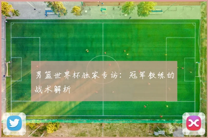 男篮世界杯独家专访：冠军教练的战术解析